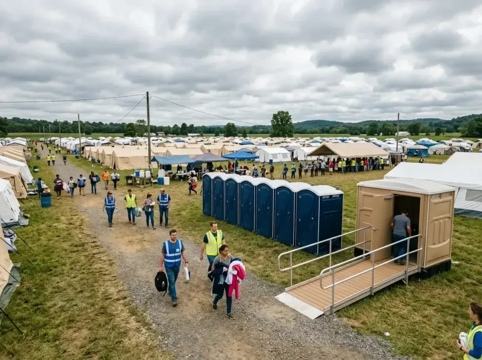 disaster-relief-camp-restrooms-010 — frequently asked questions, Dumpster & Portable Bathrooms Rental in Crawfordsville, IN